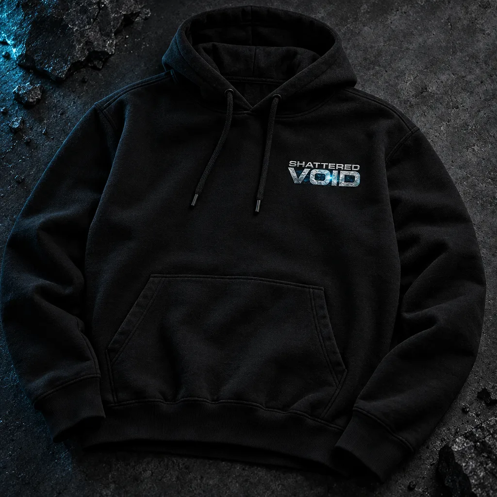 Void-black hoodie